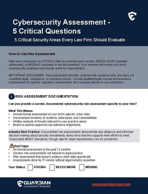 Cybersecurity Assessment for Your Law Firm - 5 Critical Questions_Page_1